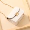 Bolso Pequeño para Mujer, Nuevo Estilo Versión Coreana, Bolso Sencillo Versátil con Cadena de Cierre, Bolso Cuadrado Pequeño, Bolso Bandolera de Un Hombro