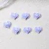 Perla de Imitación Color Macarrón Corazón Rosa Joyería para Uñas Accesorios para Uñas Portátiles Funda para Teléfono Celular Accesorios Pequeños DIY