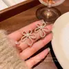 Pendientes de Flor de Perla Nuevos de Primavera para Mujer Únicos de Nicho Elegantes de Gama Alta Pendientes Vintage Franceses Simples