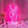 Luz de Neón con Forma de Gesto Genial, Letrero Iluminado de Pared para Bar, Sala de Juegos, Habitación de Niños, Luz Decorativa de Ambiente