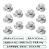 Ganchos de Ventosa de Acero Inoxidable Transfronterizos, Ganchos para Abrigos al Vacío sin Taladro, Juego de Ganchos de Ventosa para Toallas de Baño y WC