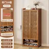 Sapateira de Porta de Casa Multicamadas Porta-Objetos Armário de Sapatos para Corredor Interno Estilo Novo Simples Popular Armazenamento de Sapatos Doméstico