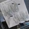 LZ Nueva Manicura de Corte Alto Joyería de Circonita Lazo Cinta Conservación del Color Lujo Ligero Blanco Cristalino Mariposa Diamante para Uñas Joyería