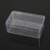 Caja Cuadrada Plana de Alta Transparencia Ps, Caja Transparente para Pasteles, Tamaño Grande en Stock para Venta al por Mayor, Moldeo por Inyección, Personalizable con Logo para Ventas Transfronterizas
