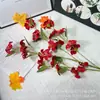 Filme 3D Jasmim Pequeno, Atacado Exclusivo de Flores Artificiais para Exportação, Decoração de Salão de Casamento com Jasmim, Enfeites para Casa, Adereços para Fotografia
