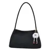 Bolso de mano estilo coreano para mujer, bolso tote simple y elegante para el día a día de dama, bolso de hombro moderno y versátil para el trabajo.