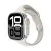 Adecuado para Apple iWatch S11, correa de silicona delgada para reloj con hebilla, tejido de sarga, correa para Apple Watch