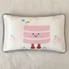 Fronhas de Desenho Animado de Seda Gelada para Crianças no Verão, Conjunto de Dois, 30X50, Fronhas Refrescantes para Uso Doméstico, Capas Internas para Almofadas de Adulto