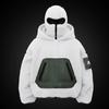 Chaqueta de Polar Estilo Europeo y Americano 2025 Otoño e Invierno Mismo Estilo Imitación Cachemira Cárdigan con Doble Capucha Chaqueta con Cremallera para Hombres y Mujeres Parejas