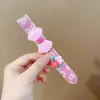 Diadema Mágica de Pegatinas para Niñas, Pinza para el Cabello de Flor, Pegatina para Flequillo, Diadema Mágica para el Cabello para Niñas Pequeñas