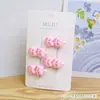 Conjunto de Presilhas de Cabelo Estilo Coreano para Mulheres, Grampos de Cabelo da Moda com Toque de Luxo, Acessórios de Cabelo com Código de Barras, Acessórios de Cabelo de Supermercado, Presilha para Franja Lateral