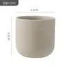 Taza de Espresso de Cerámica Gruesa de Arcilla Estilo Chino para el Hogar Pequeña y Exquisita Taza de Agua de Cerámica para Latte Diseño de Nicho Vintage