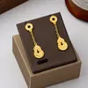 Nuevo Colgante de Calabaza de la Suerte Esmaltada Estilo Chino, Pendientes de la Fortuna, Collar, Calabaza Deslumbrante con Escamas de Dragón Láser, Juego Chapado en Oro