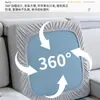 Funda de Sofá de Chenilla Universal Cubierta Completa Estilo Sencillo Alfombrilla Antideslizante para Sofá Funda de Sofá Tela Elástica para Sofá