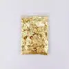 Arte de unhas transfronteiriça folha de ouro, folha de prata, folha de ouro rosa decorações para pintura de unhas DIY atacado 5g