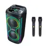 Caixa de Som de Festa Nova Caixa de Som Bluetooth 60W Portátil para Exterior Subwoofer de Carro Áudio para Dança Quadrada