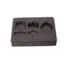 Productos electrónicos soporte interior embalaje protector espuma negra esponja EVA tallado de color