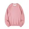 Sudadera de cuello redondo para hombre y mujer, nuevo modelo otoño e invierno 2026, camiseta base de color liso de 280 g, camiseta de manga larga de algodón multicolor para hombre