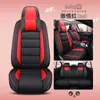 Cojines para Asientos de Coche en Stock, Cojines para Asientos Estilo Envolvente Completo, Fundas de Asiento de Cuero para Cinco Asientos, Universales para Todas las Estaciones