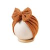 Gorro infantil transfronterizo INS, gorro de punto con lazo para bebé, gorro indio con protección elástica para las orejas para recién nacidos europeos y americanos.