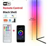 Lámpara de pie de fábrica directa de Shenzhen 2.4G Bluetooth luz ambiental de suelo enchufe de 3 secciones 5V luz ambiental de esquina que cambia de color
