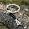 Cuerda de Cáñamo Encerada para Camping al Aire Libre, Suministros para Picnic y Barbacoa, Iniciador de Fuego, Cuerda de Fuego Portátil 29cm Modelo de Mano