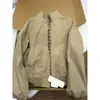 Chaqueta Bomber Retro Americana con Cremallera y Cuello Alto para Hombre Marca de Moda Scoundrel Fresca Holgada Casual Ropa de Trabajo Ropa Deportiva Chaqueta de Exterior