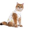 Ropa de Esterilización Neutra para Gatos para Todas las Estaciones, Cómoda y No Restrictiva, Ropa Postoperatoria Anti-Lamido y Anti-Acoso para Gatas, Suministros para Gatos