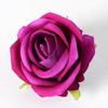 Flor Rosa Veludo Pequena Simulada Casamento Cena de Carro de Casamento Layout de Hotel Parede de Flores Arco Flor de Seda Atacado