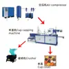 Equipamento de Produção de Marmitas, Tampa de Bandeja Médica para Tigela, Máquina de Termoformagem de Tampa de Copo PP, Máquina de Tampa de Copo de Termoformagem PP