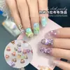 Accesorios para Uñas Labubu Estilo Caliente de Celebridad de Internet Lindo Mini Dibujo Animado Resina Diamante DIY Decoración de Uñas Usable Paquete Mixto