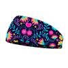 Floral Small Fresh Tape Cross-border Basketball Fitness Running Sweat Guide Fita elástica respirável absorvente de suor e antitranspirante faixa de cabeça