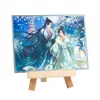 Papel de Color Acrílico Personalizado Doble Flash Láser Oro Caliente Tablero de Dibujo Firma Dibujo Animado Periférico Materiales para Regalo