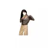 En StockCamiseta Interior VC de Cabeza Pequeña con Cuello en U Ajustada al Cuerpo Top Estampado de Capa Base
