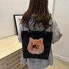 Mochila de viaje de otoño para mujer, bolso de mano estilo universitario, estilo coreano, de gran capacidad, para hombro y axila, 2024
