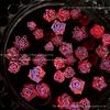 Esenciales de Año Nuevo Arte de Uñas Rojo Joyería Mixta Peonía Tridimensional Rosa Accesorios de Arte de Uñas Navideños Material de Arte de Uñas de Flores Suaves