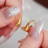 Brincos de Gota Lágrima de Ouro Rupert Novos Brincos da Moda Design de Nicho Luxo Leve Casual