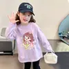 Camiseta de manga larga para niña, algodón puro, nueva y elegante camiseta de otoño para niños 2026, camiseta básica de otoño para niña pequeña