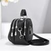Bolsa de Mão Redonda Mini Feminina Russa Moda Bolsa de Ombro Simples Crossbody Bolsa Feminina Bolsas