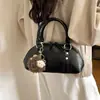 Moda Otoño 2026 Bolso de Bowling Diagonal de Mano de Nicho para Viajes Diarios Nuevo Bolso Versátil de un Solo Hombro en Estilo Vintage