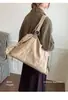 Bolsa Vintage de Nicho Grande Capacidade Feminina 2026 Nova Moda para o Dia a Dia Bolsa de Ombro Bolsa Tote de Mão com Toque de Luxo
