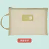 Bolsa para materia Morandi bolsa para materia de estudiante bolsa de malla de doble capa bolsa de clasificación para el aprendizaje bolsa para archivos de trabajo A4 bolsa de información
