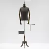 Maniquíes de utilería para tienda de ropa masculina estilo coreano, maniquí de medio cuerpo para escaparate masculino, soporte de exhibición para trajes y vestidos de tienda de ropa, de cuerpo completo