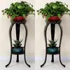 Suporte de Flores de Ferro Forjado Estilo Europeu, Multicamadas Espessadas, Adequado para Sala de Estar ou Varanda, Suporte de Vasos de Flores para Pendurar Internos para Jiboias e Clorofitos, Frete Grátis, Novo Modelo da Beike