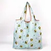 Bolsa de Compras de Supermercado Mediana en Stock, Bolsa de Compras Ecológica Plegable Ligera, Bolsa de Almacenamiento Portátil Tela Oxford 210D