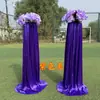 Novo Arco Europeu Cerimônia de Casamento Vitrine de Casamento Adereços Cerimônia de Abertura Suprimentos para Festivais Flor de Seda Arco de Flores