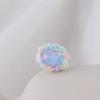 Flor Princesa Occidental dulce industria pesada cerámica blanda taladro bola agujero recto cuentas DIY teléfono móvil llavero collar accesorios