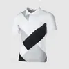 Camisa Polo Nueva de Manga Corta para Hombre Transfronteriza con Solapa Estampada en 3D y Transpirable, Moda Casual