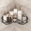 Estante de Almacenamiento para Baño, Estante de Almacenamiento de Hierro sin Taladro para Baño y Cocina, Estante de Almacenamiento para Lavabo Montado en Pared, Estante de Almacenamiento Triangular