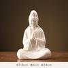 Avalokitesvara Bodhisattva Chinês Sala de Estar Avalokitesvara Luz de Fundo Estátuas de Buda Incenso de Fluxo Reverso Zen Enfeites Novo Estilo Chinês para Casa